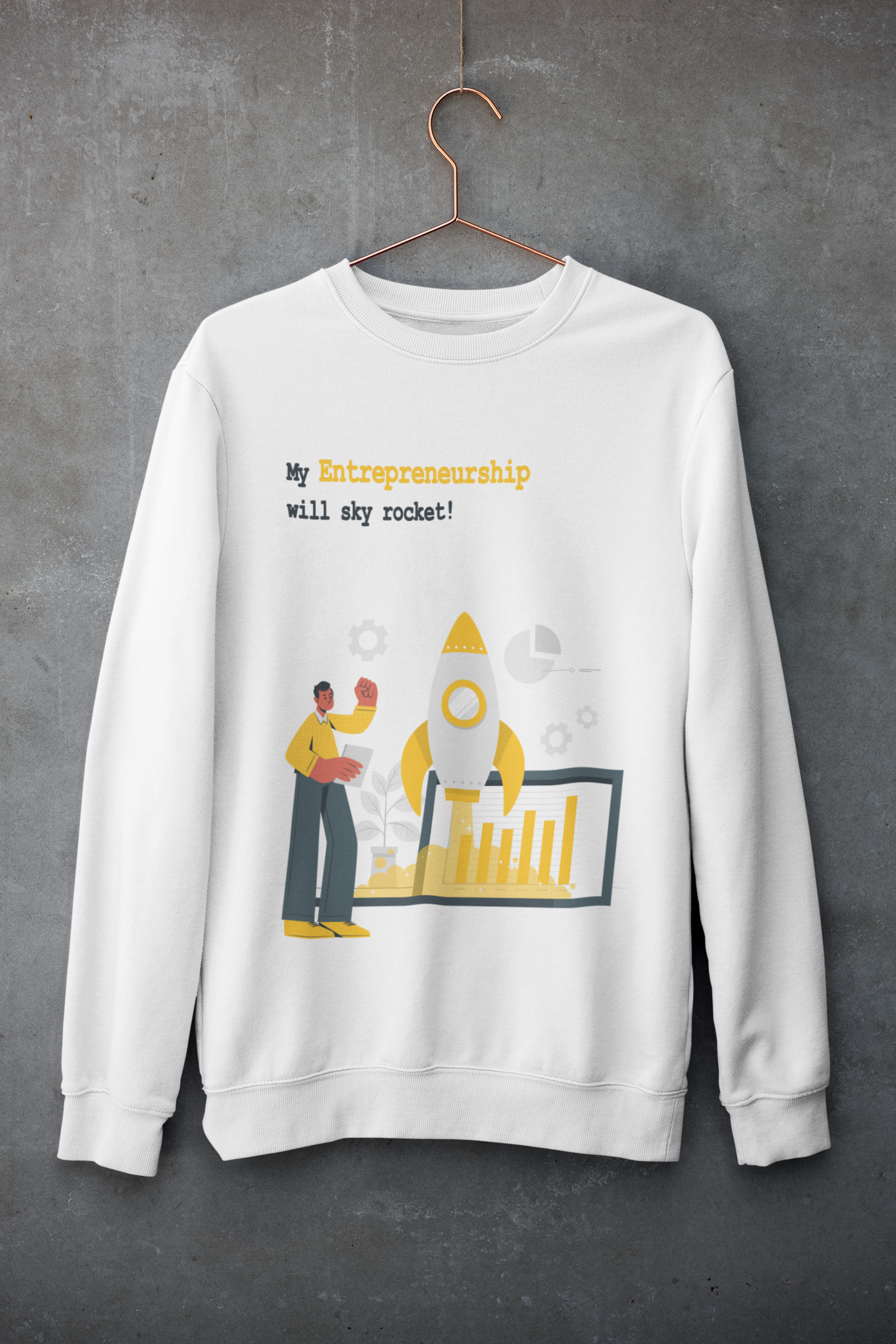 Entrepreneur Oversized (Unisex) T-Shirt &amp; Sweatshirt