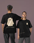 Cute First Halloween Ghost Unisex T-Shirt (Oversized)