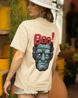 Frankenstein Boo! Unisex T-Shirt (Oversized)