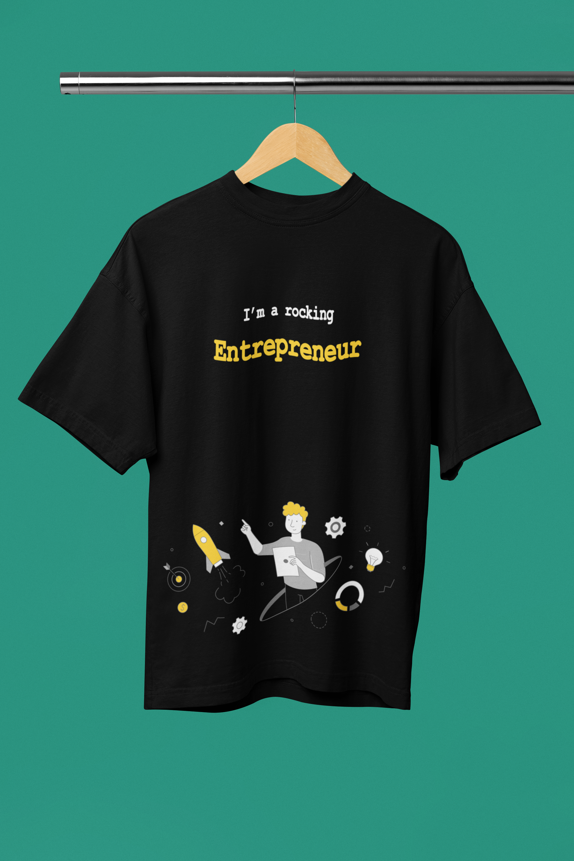 Entrepreneur Oversized (Unisex) T-Shirt &amp; Sweatshirt