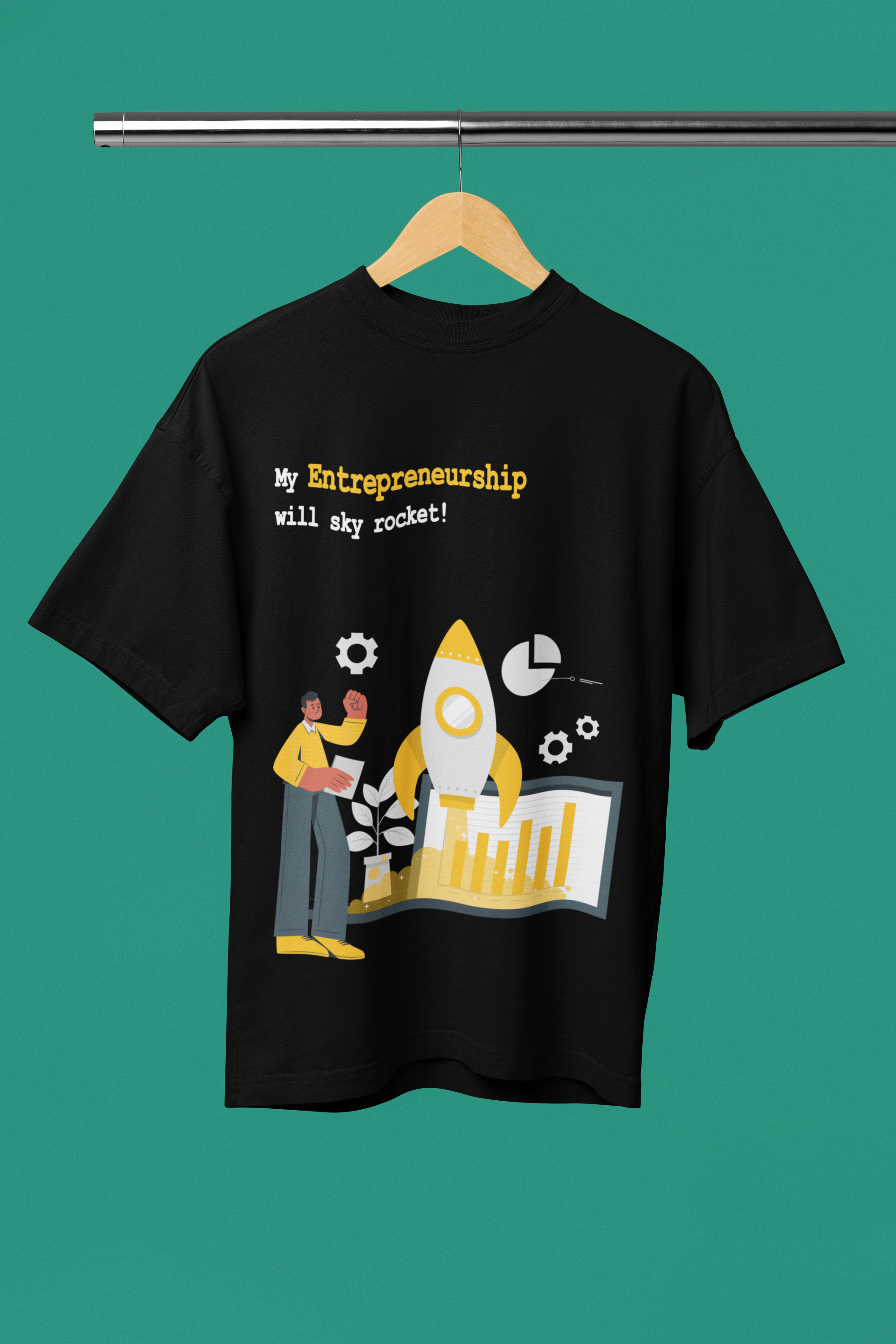 Entrepreneur Oversized (Unisex) T-Shirt &amp; Sweatshirt