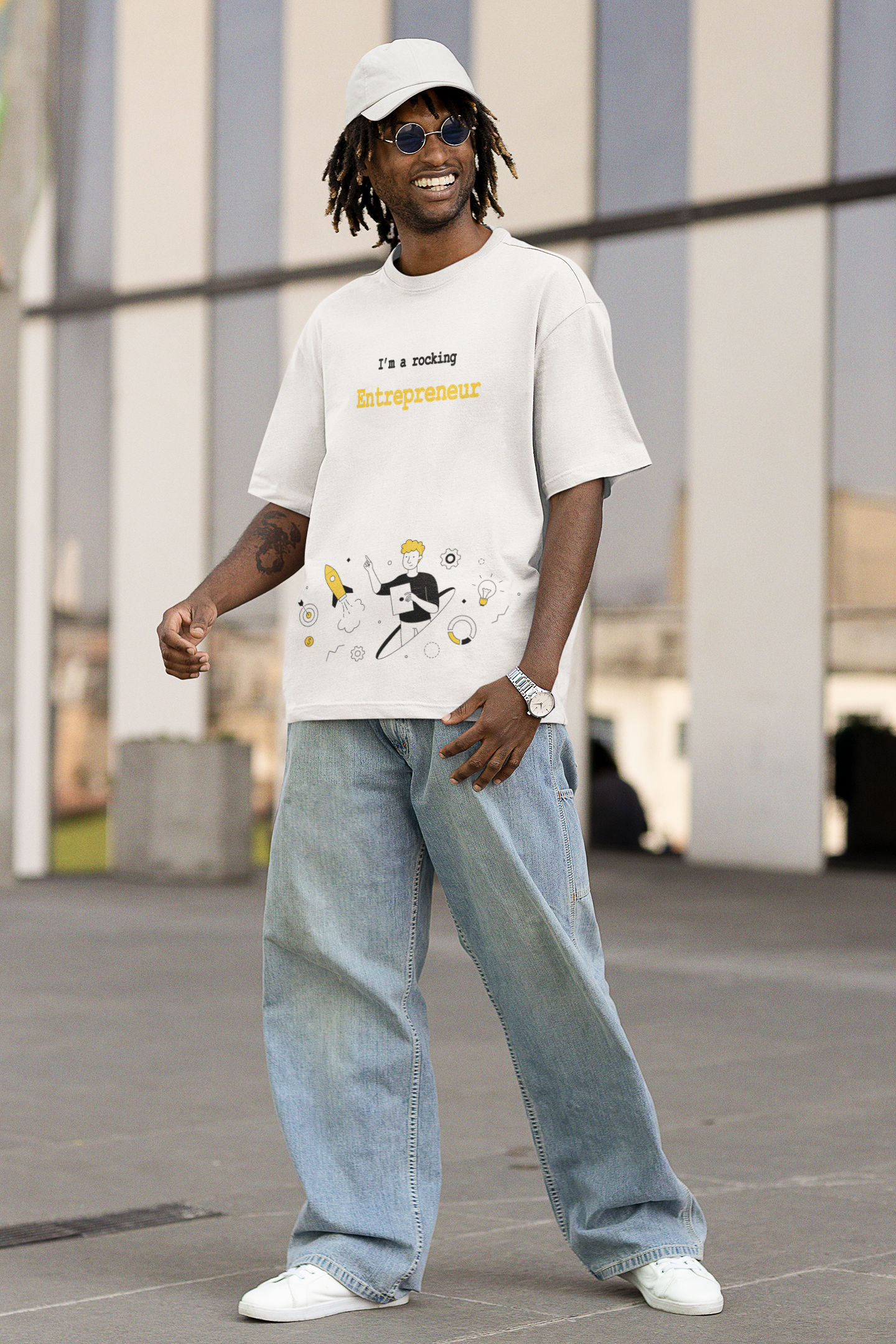 Entrepreneur Oversized (Unisex) T-Shirt &amp; Sweatshirt