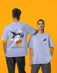 Cute Trick Or Treat Ghost Unisex T-Shirt (Oversized)
