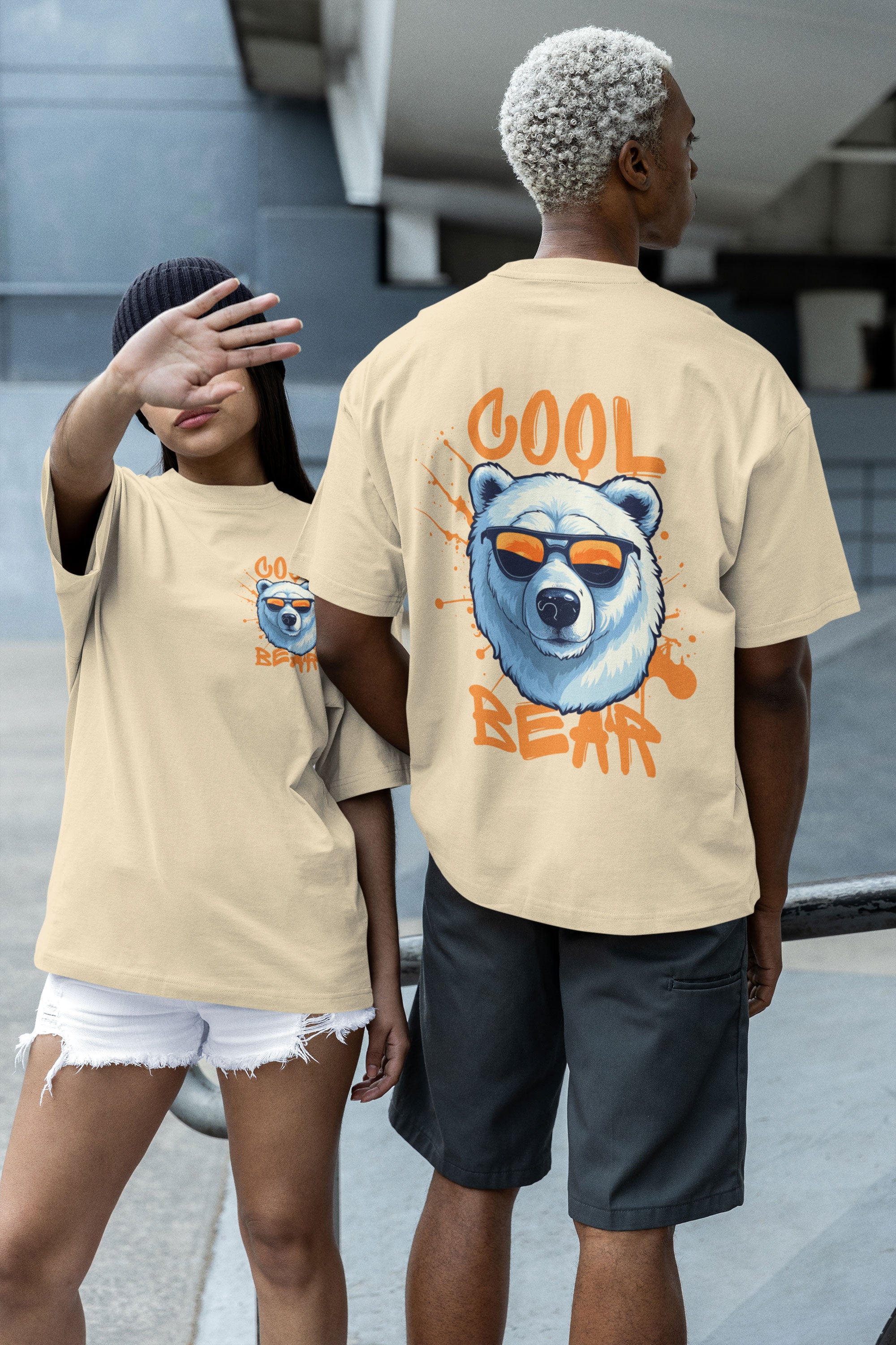 Cool Bear Unisex (Oversized) T-Shirt