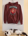 Precision Fire Basket Ball Unisex Hoodie (Thick Fabric)