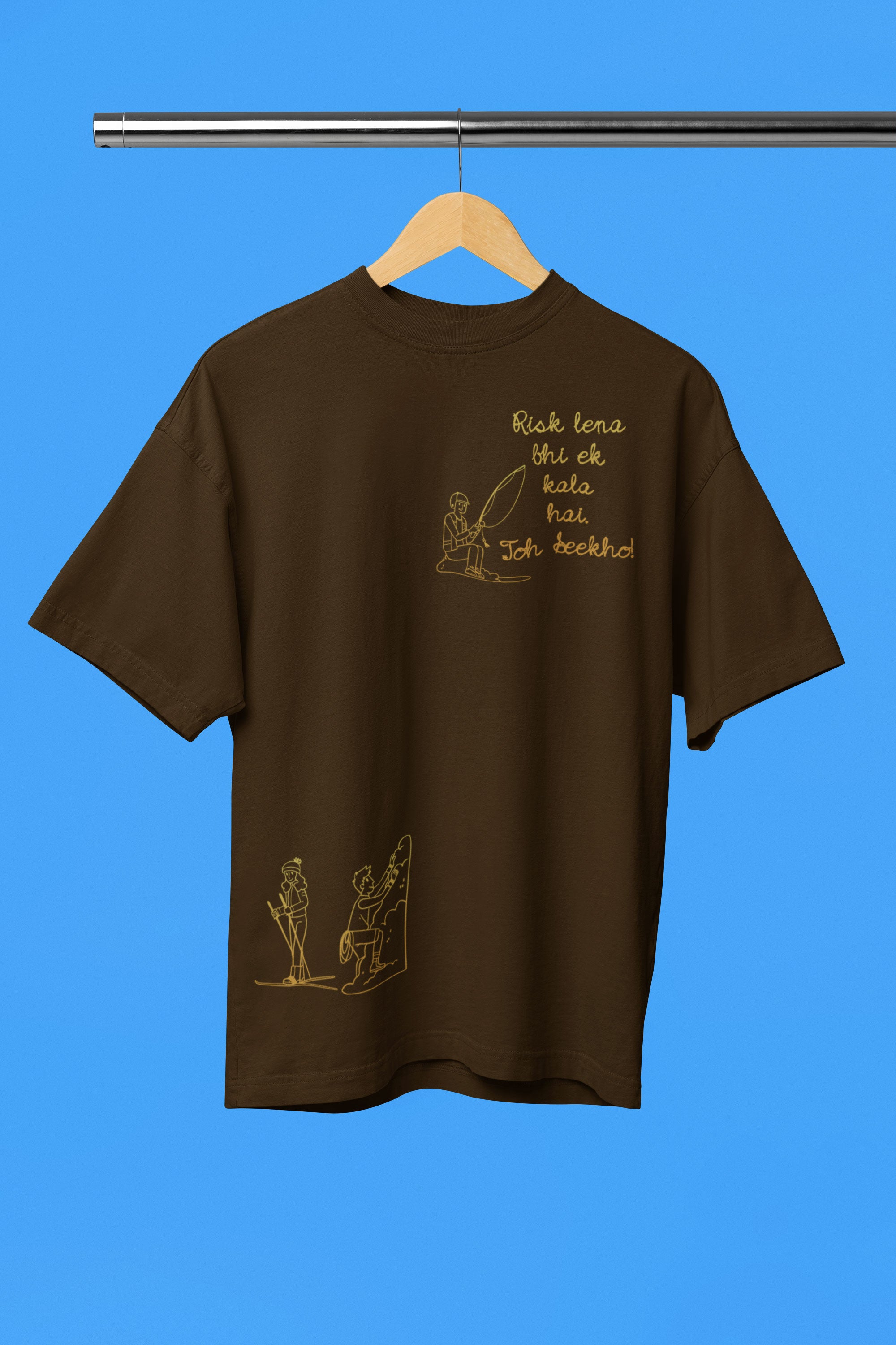 Risk One Liner (Oversized) T-shirt