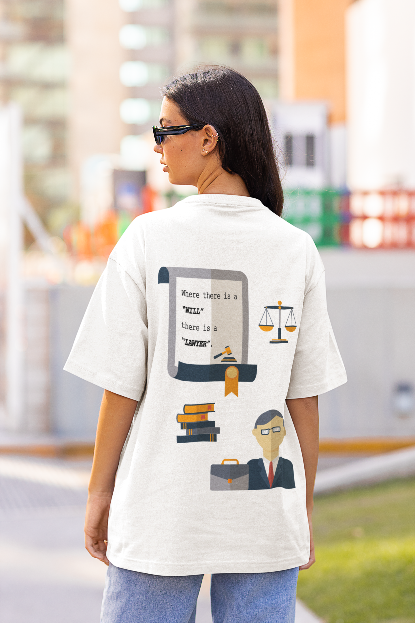 Lawyer Oversized (Unisex) T-Shirt