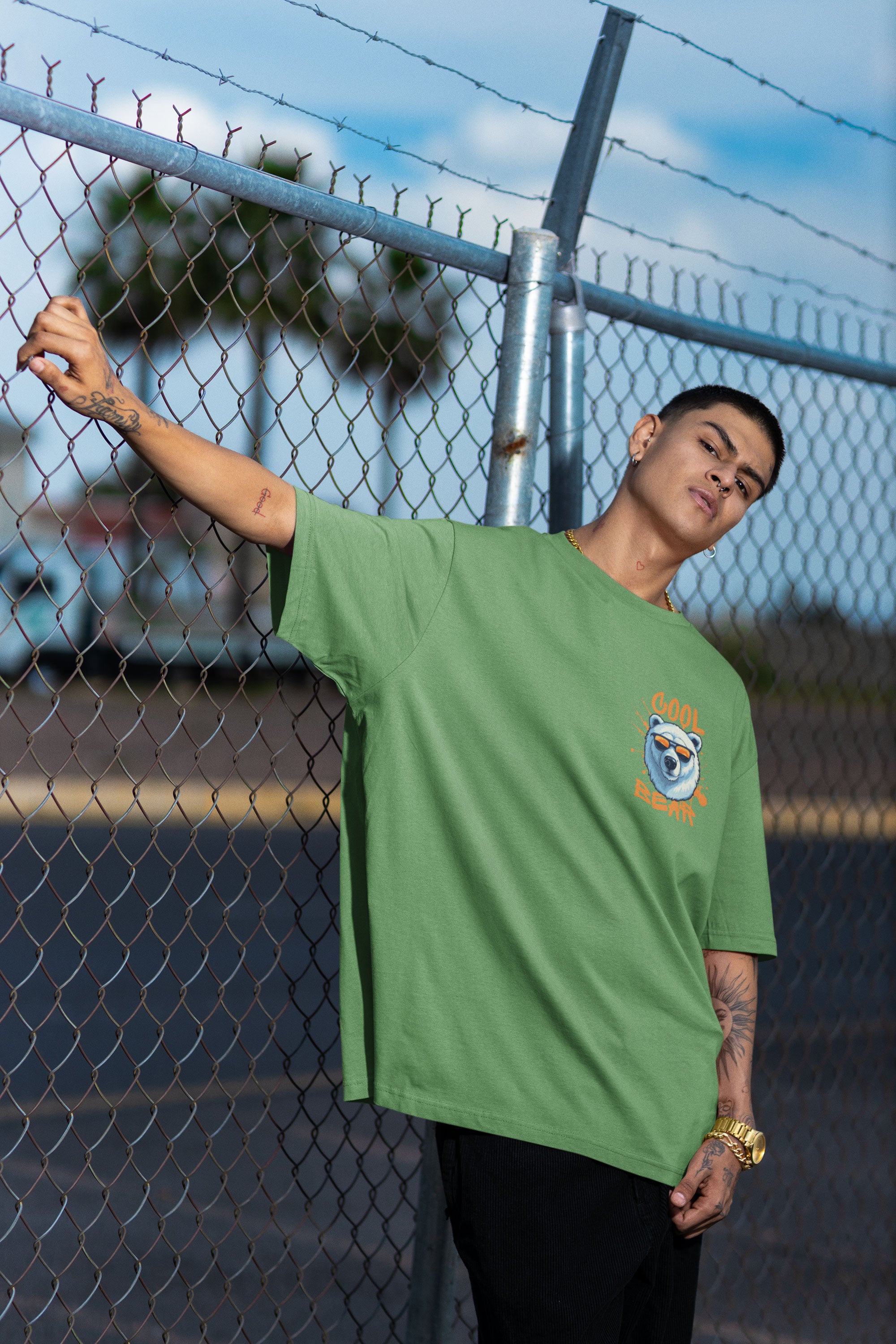 Cool Bear Unisex (Oversized) T-Shirt