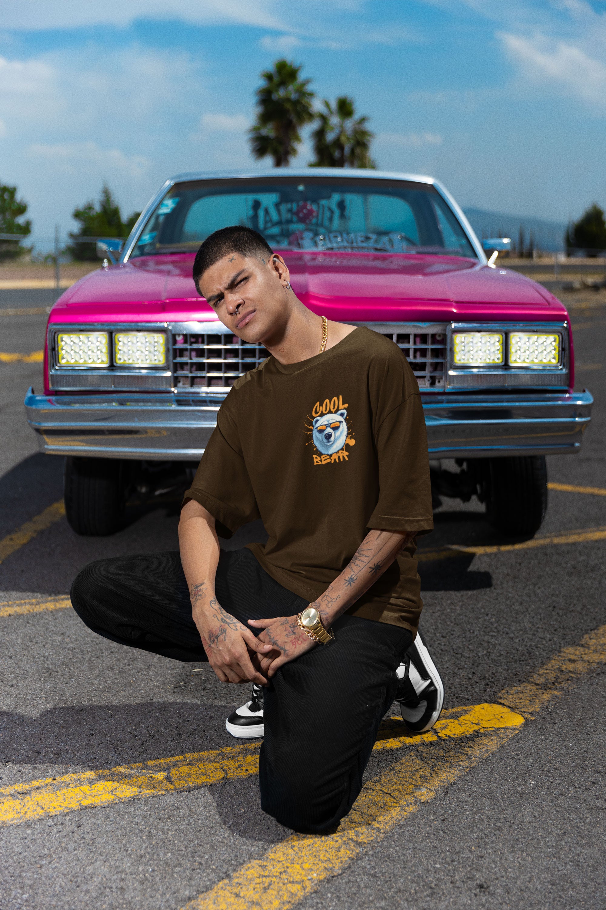 Cool Bear Unisex (Oversized) T-Shirt