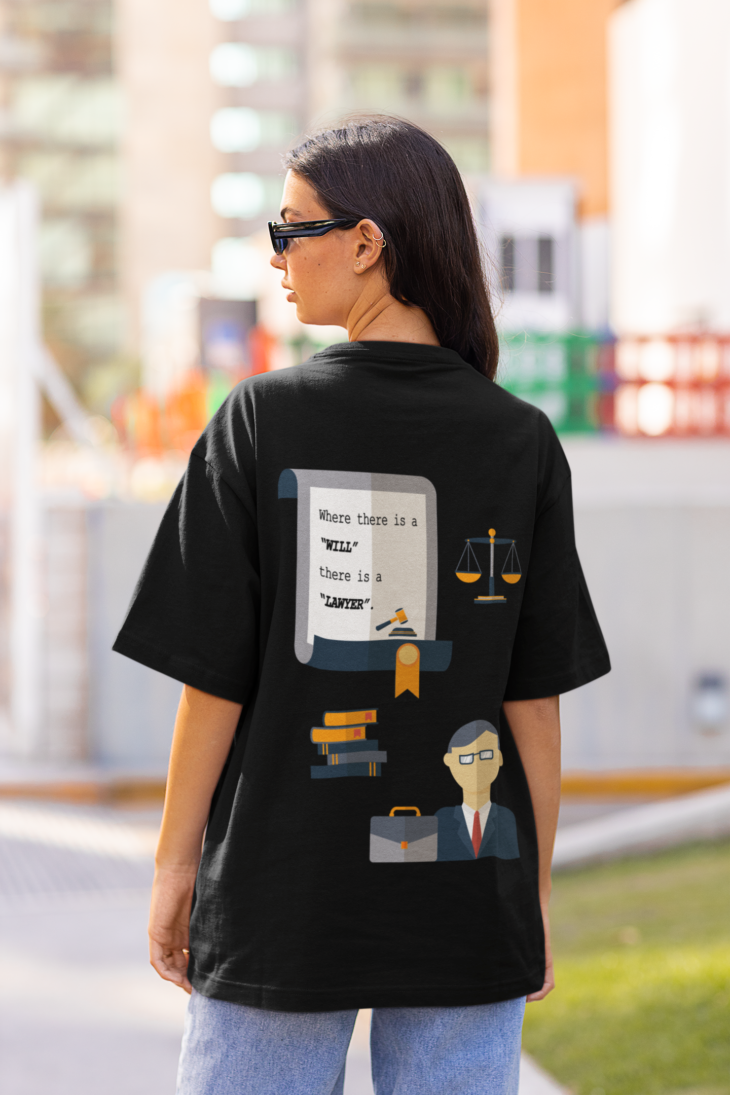 Lawyer Oversized (Unisex) T-Shirt