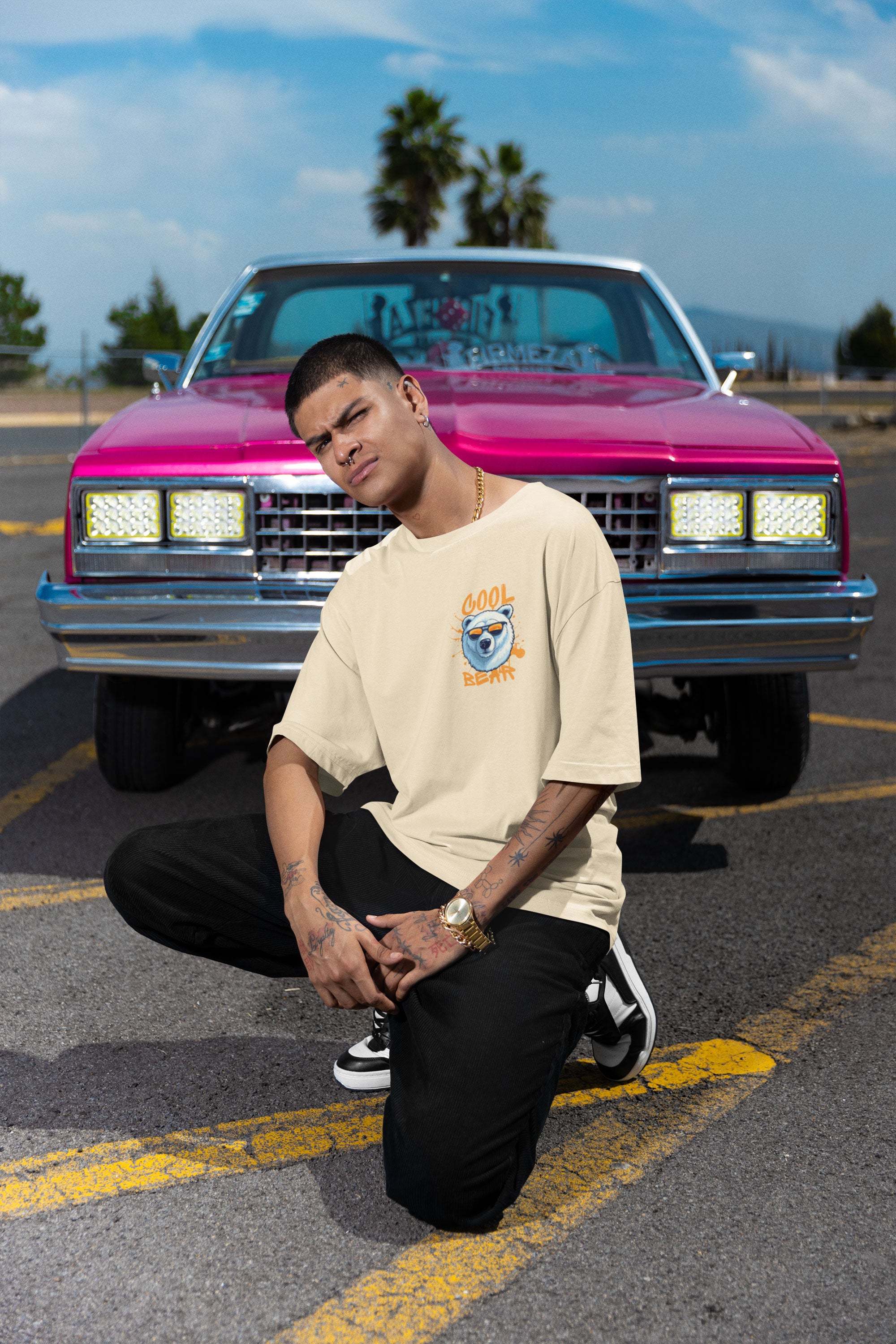 Cool Bear Unisex (Oversized) T-Shirt