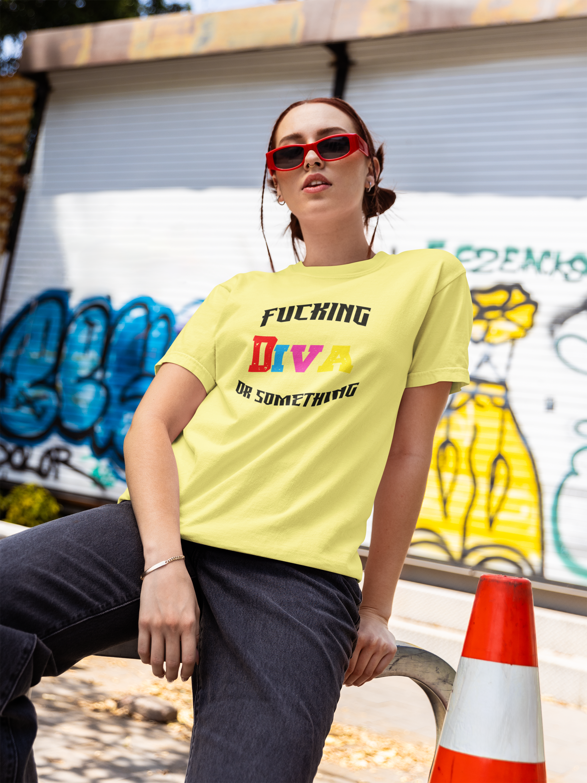 Fucking Diva Regular Fit T-Shirt