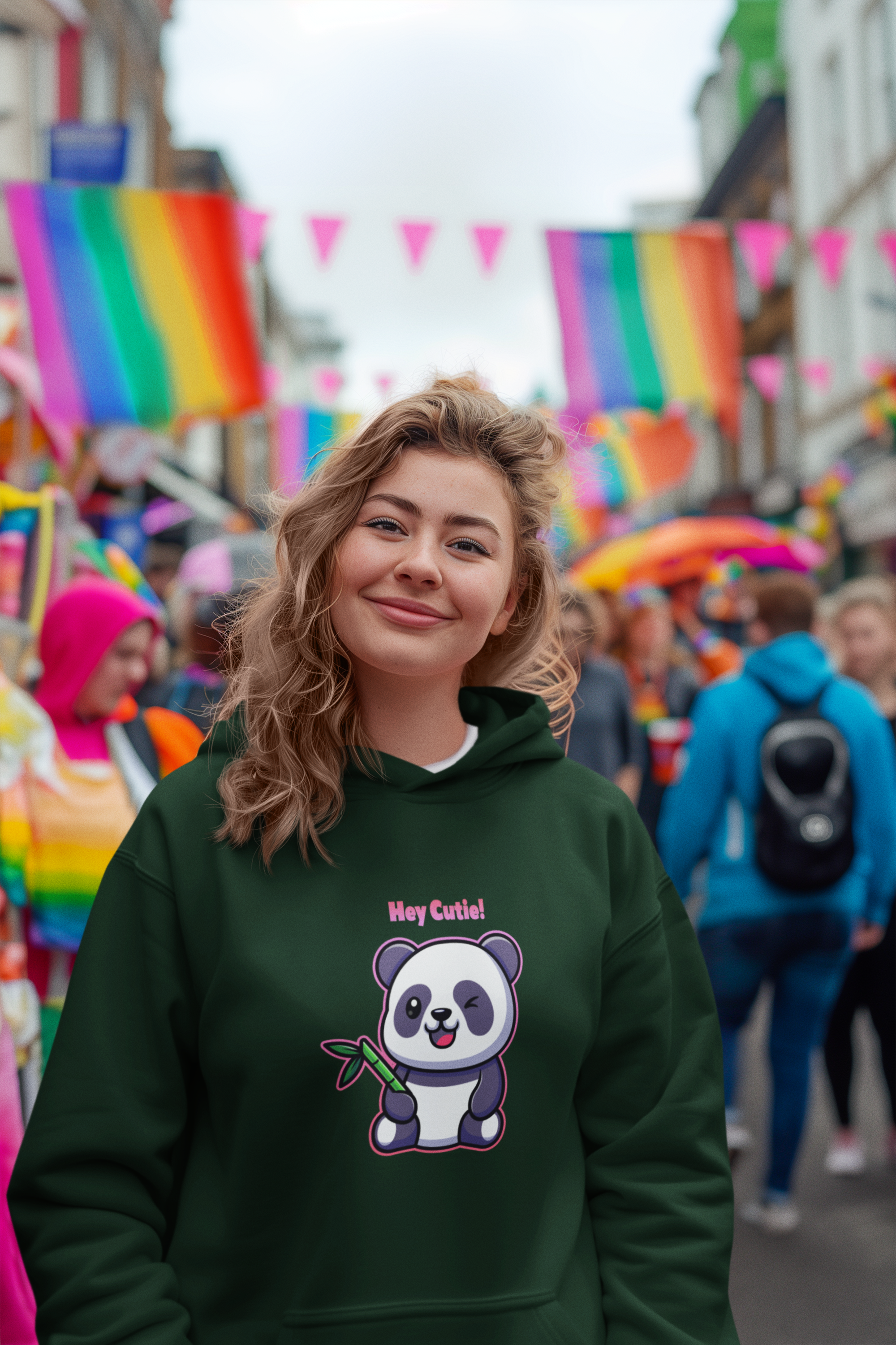 Hey Cutie Panda Women's Hoodie